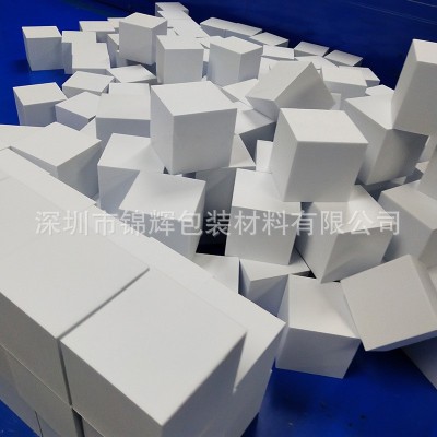 厂供38度硬质泡沫正方块 卡槽填充Eva泡棉块 白色eva泡沫正方体图3