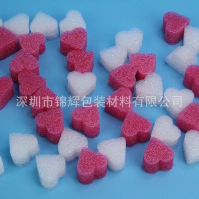 心形珍珠棉爱心泡沫DIY填充物 礼物快递填充物颗粒 珍珠棉泡棉粒图4