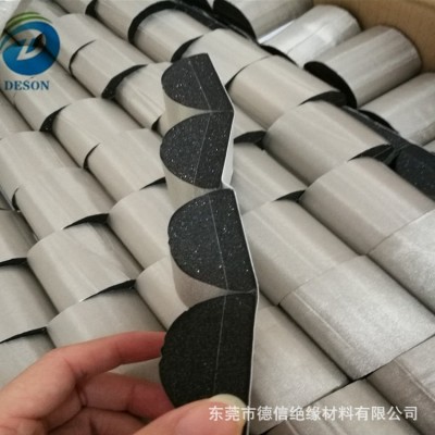导电泡棉导电布包裹PU导电泡棉平纹导电布包裹全方位导电海绵加工图1