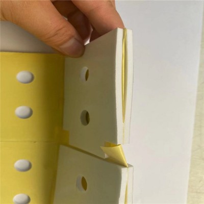白色EVA 泡棉垫 双面背胶EVA垫 自粘圆形方形异型减震缓冲泡棉垫图2