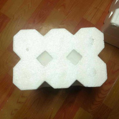 红酒泡沫盒 4支6支红酒泡沫箱包装盒 防摔快递葡萄酒包装泡沫箱图3