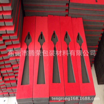 找工厂定制EVA内衬 EVA内衬内托 化妆品植绒EVA托盘 包装泡棉图4