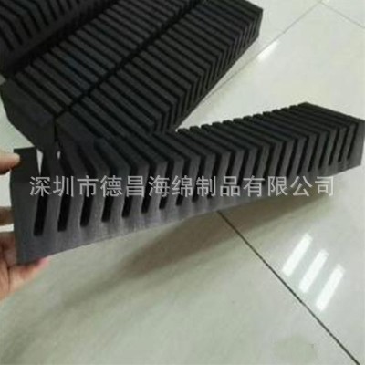 eva卡槽汽车零部件防震卡板泡棉 玻璃运输周转货架EVA卡槽图2