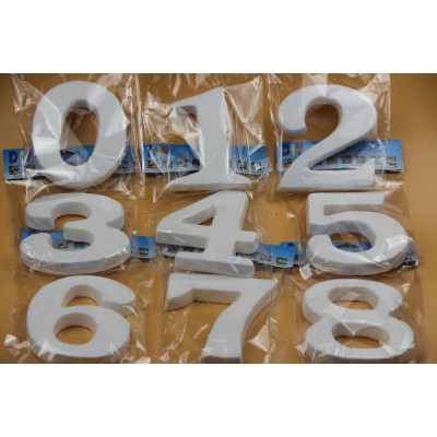 厂家批发泡沫保丽龙英文字母数字模型diy手工制作节日装饰墙面装图3