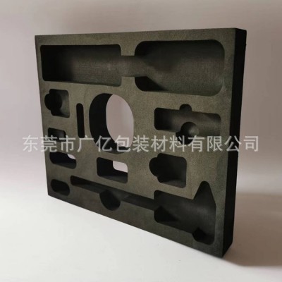 专业厂家销售EVA泡棉植绒内衬 名表盒内衬 化妆盒内衬 手饰盒内衬图4