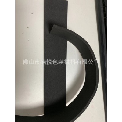 EVA泡棉胶垫海绵脚垫泡沫垫片黑色白色单面带胶胶条止浆条图1