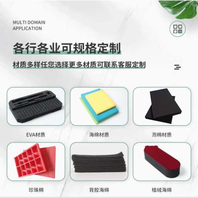 EVA泡棉内衬包装黑色一体成型茶杯内托减震海绵 异形包装海绵内衬图4