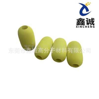 彩色EVA异形打磨钻孔制品 水上用品eva浮标 彩色防沉浮球图3