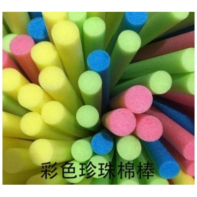 珍珠棉棒汽车插花实心游泳瑜伽棒实心棉漂浮棒堵头贴膜圆柱60mm图2