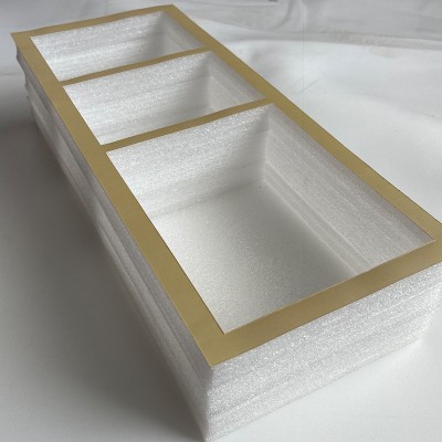批发泡棉内托epe产品内衬减震快递打包定位包装异形珍珠棉泡沫托图2