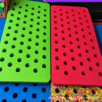 幼儿游泳馆亲子游泳教具EVA泡沫漂浮板洞洞板游泳辅助神器图4