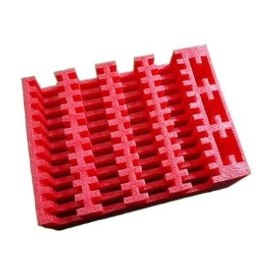 厂家批发珍珠棉内托工艺品异形泡沫填充快递防震黑色珍珠棉内衬图2