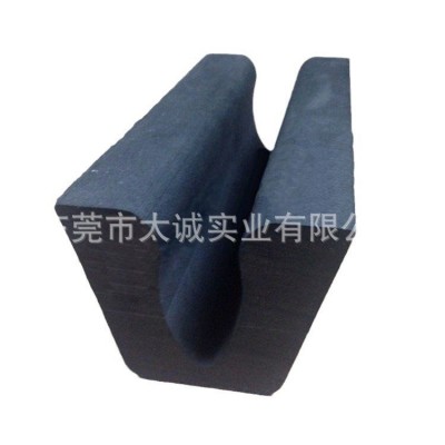 线切割加工EVA泡棉不规则凹槽防撞垫高密度大型显示屏固定卡座图5