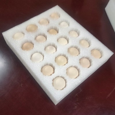 珍珠棉鸡蛋托定制10/20/30/50枚EPE蛋托鸭蛋白色珍珠棉 快递包装图4