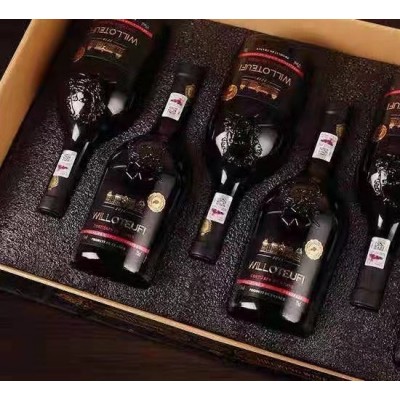 工厂直供黑色珍珠棉内衬红酒电子产品礼盒运输防撞图2
