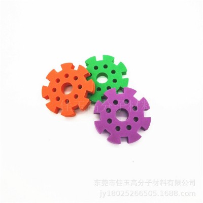 泡棉小动物印刷配饰 eva泡绵冲型浮板卡通eva冲压玩具图2