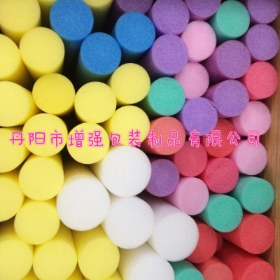 现货高密度实心彩色epe珍珠棉游泳浮力棒 幼儿园体操游 戏泡沫棒图2