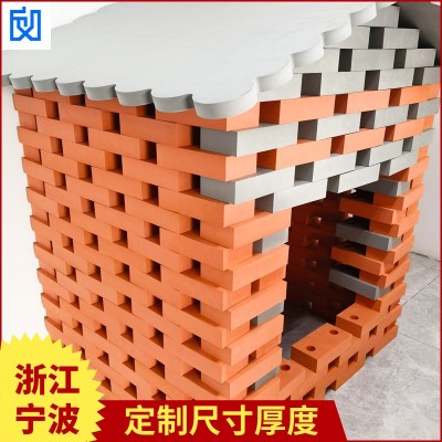EVA泡棉积木 堆积木EVA砖头 批量彩色EVA泡棉砖头砖块 浙江图4