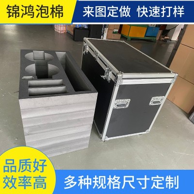 EVA铝箱内衬一体成型 防火阻燃防静电eva雕刻双拼色泡棉内托包装图2