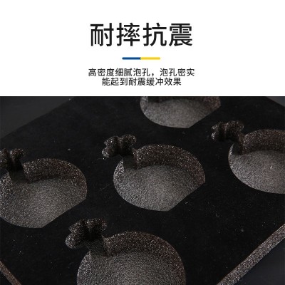 快递打包内衬防震epe珍珠棉泡沫板红酒包装海绵垫黑色加厚厂家图4