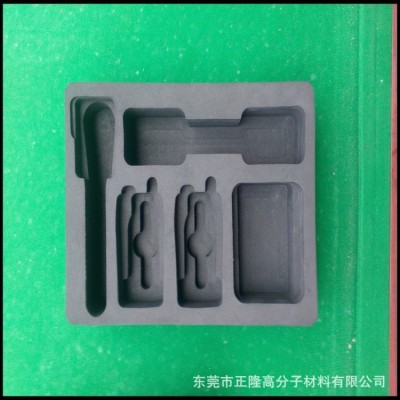CNC雕刻EVA泡绵内衬 工具箱减震eva包装内托 异形线切割雕刻加工图4