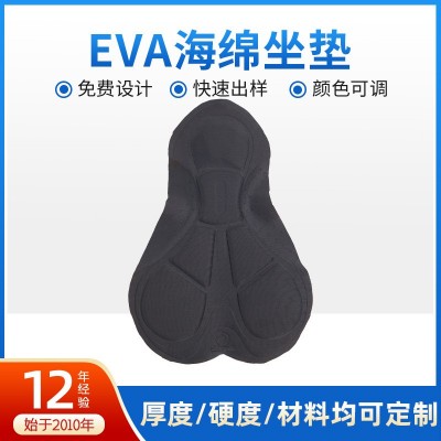 加厚透气户外自行车坐垫座包骑行装备山地车骑行EVA海绵坐垫内衬