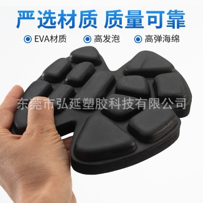 源头厂家EVA头盔内衬 下巴吸汗环保内衬垫运动护具泡棉头盔缓冲垫图4