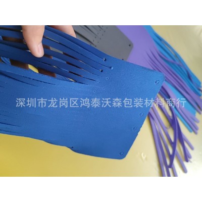 厂家批发彩色EVA洗车条 高弹泡棉洗车刷条 耐磨EVA片弹力不易拉断图4