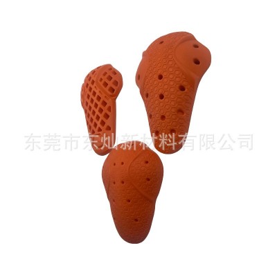 D3O高分子材料抗冲击护膝护肘摩托车骑行服滑雪装备PU内置软护具图5