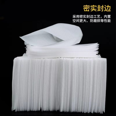 epe珍珠棉袋白色加厚覆膜内衬防水珍珠棉袋快递工厂电商物流包装图3