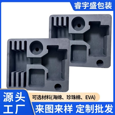 工具箱eva泡沫内托异形冲压海绵内衬雕塑加工eva泡绵内托厂家供应图3