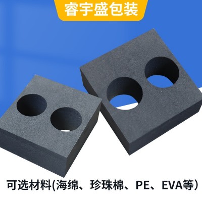 供应蓝色eva泡绵内托 工具箱阻燃防火海绵内托 防静电EVA内衬批发图3
