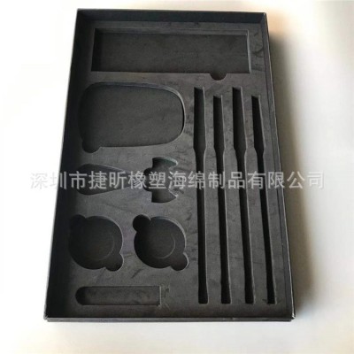 厂家供应 笔墨纸砚泡棉包装内托加黑料eva内衬一体成型图5