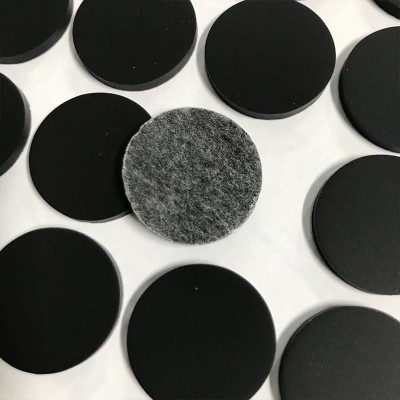 厂家供应黑色硅胶脚垫圆形防 撞硅胶垫 电器家具防 滑减 震硅胶垫图4
