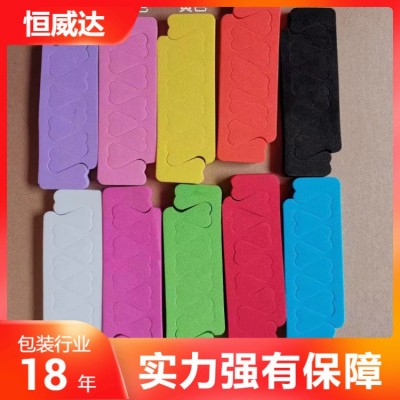 厂家直销EVA彩色美甲工具彩色EVA分指器海绵分趾器便携隔趾棉图4