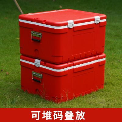 保温箱大容量户外食品外卖配送箱饭堂餐饮食品商用便携车载运输箱图2