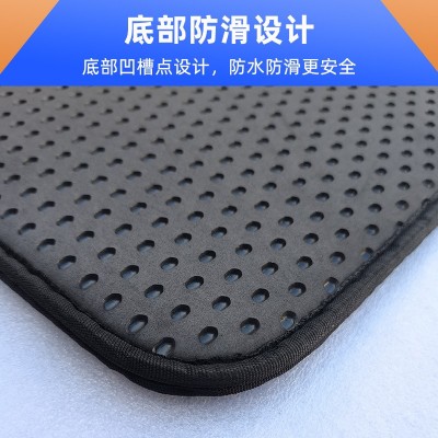 蜂窝孔泡棉打孔猫砂收集垫 防带出双层可水洗猫窝垫EVA宠物猫砂垫图4