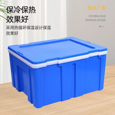 保温箱户外郊游露营冷藏食品泡沫箱子商用摆摊车载加厚快餐保温箱图3