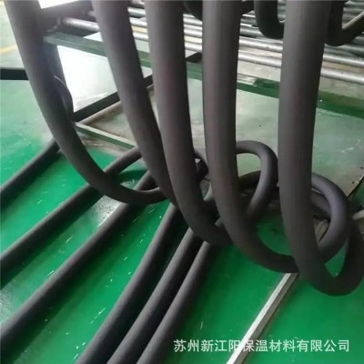 现货b1级空调橡塑管黑色阻燃铝箔橡塑保温管冷热水管道橡塑管壳图4