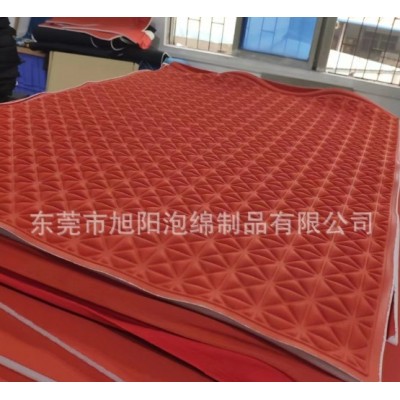 海绵热压垫子装饰海绵贴布模压图案字母eva冷热压背包垫眼罩泡棉图2