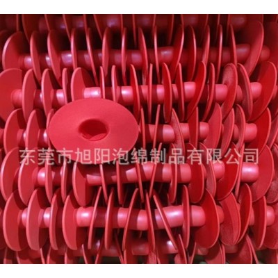 eva贴布热压成型盒子eva高弹护膝海绵热压装饰脚垫eva冷压密封圈图2