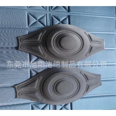 海绵贴布定型半圆EVA冷热压缓冲垫高密度海绵异形加工EVA模压成型图3