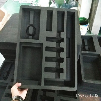 数控CNC编程铣削加工 一体成型EVA 海绵制品 精雕激光切割泡棉图3