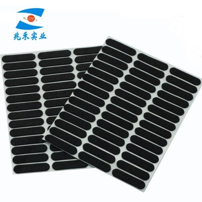 定制EVA高硬度泡棉脚垫 黑色防滑减震垫 彩色圆形胶垫自粘eva脚垫图2