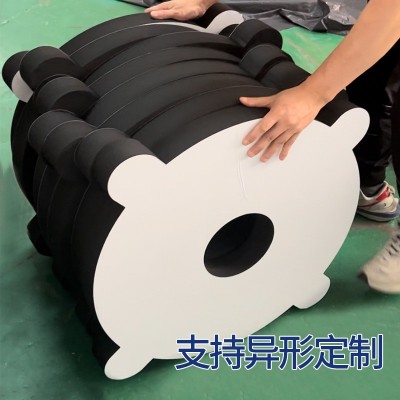 60度黑色eva泡棉板材高密度泡沫板海绵垫防震减震包装内衬eva材料图4