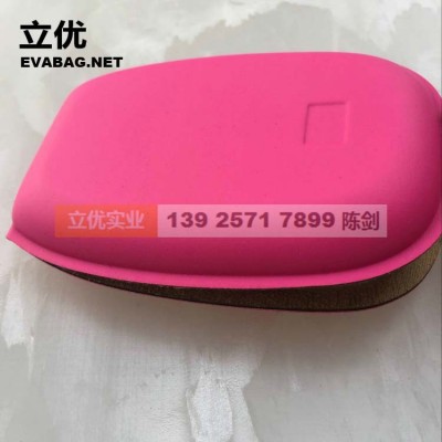 EVA热压冷压制品厂家 环保无味一体成型 弹力布复合EVA冷热压图3