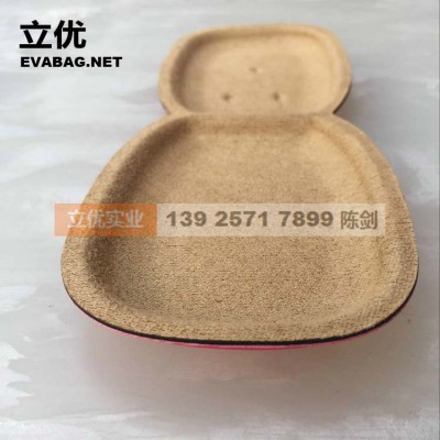 EVA热压冷压制品厂家 环保无味一体成型 弹力布复合EVA冷热压图2