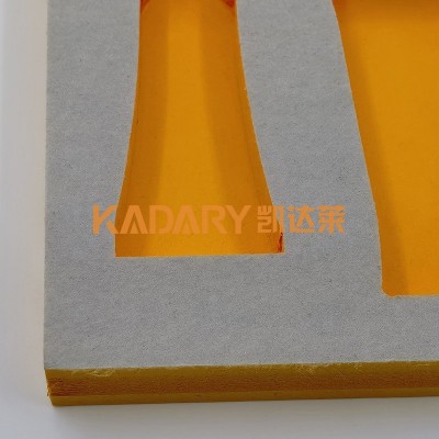 批发一次成型EVA保健礼品制品内盒 可植绒 包装EVA内托 双色内衬图4