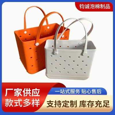 洞洞大包 沙滩收纳包手提包跨境欧美新品EVA沙滩包 EVA篮子宠物包图3