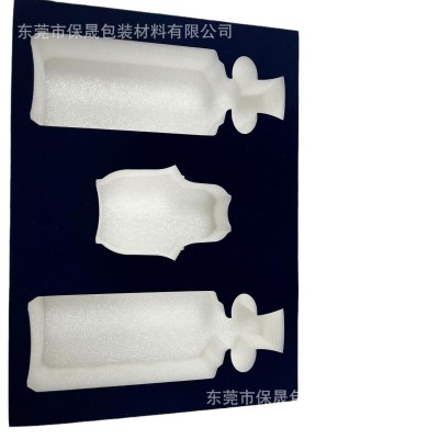 epe珍珠棉酒瓶包装酒托可裱绒布防震缓冲加工来样制作图4